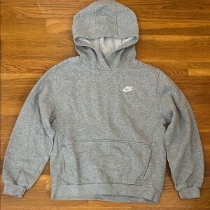 Nike Heather Gray Kids Hoodie